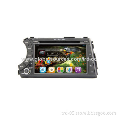 Double DIN In-dash Car DVD GPS Navigation System for Hyundai Elantra, Bluetooth BT and iPod function
